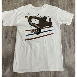 YRN Yung Rich Nation Mens Cream T-Shirt Size Medium